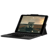 UAG Rugged Bluetooth Keyboard with Trackpad for iPad - Black