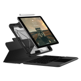 UAG Rugged Bluetooth Keyboard with Trackpad for iPad - Black