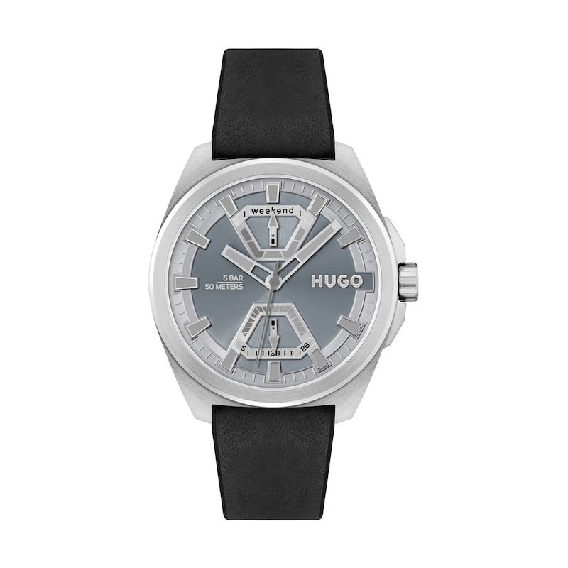 Hugo Boss 1530240 Men's Expose Leather Strap Watch
