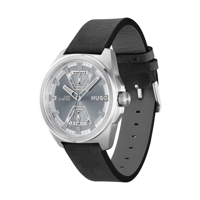 Hugo Boss 1530240 Men's Expose Leather Strap Watch