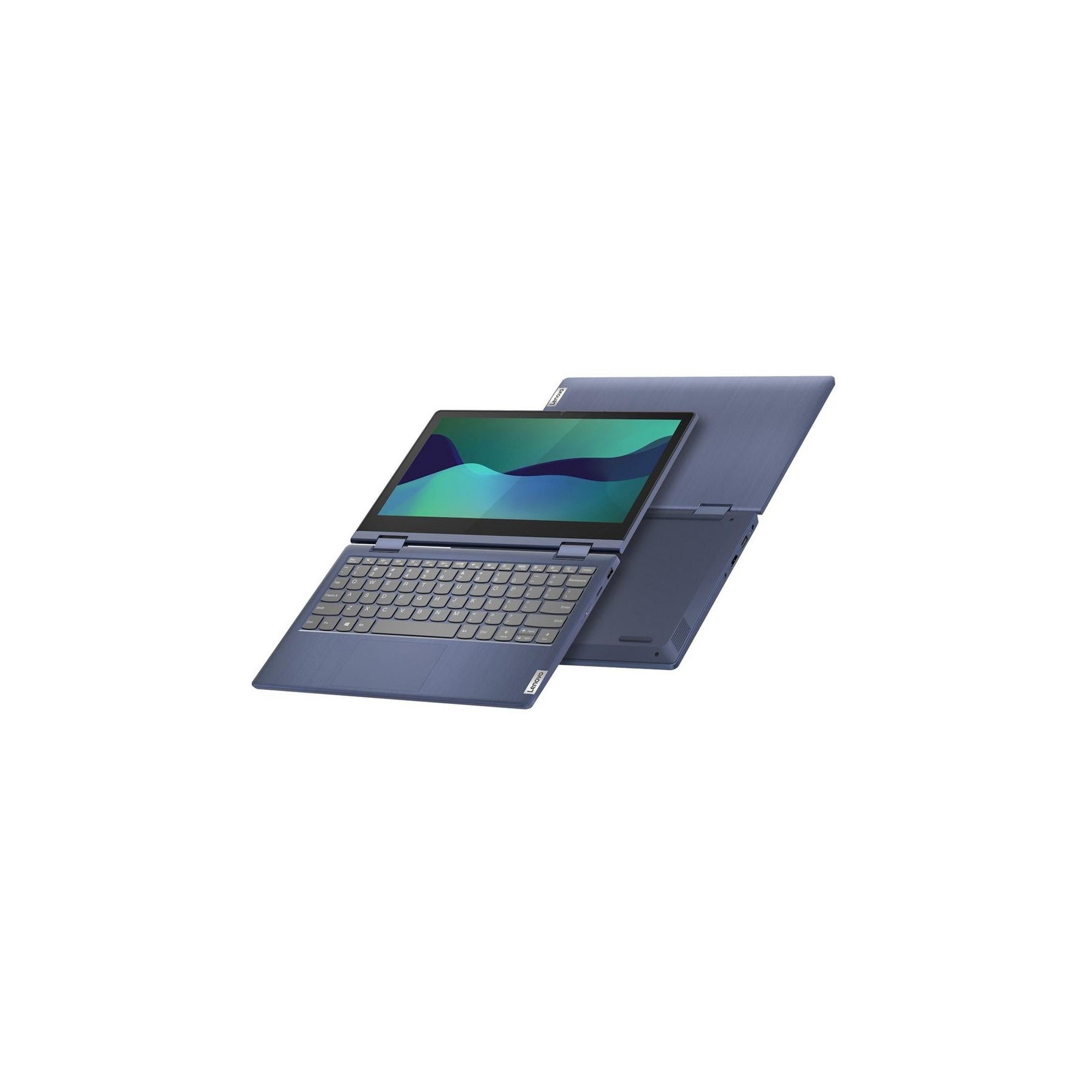 Lenovo IdeaPad Flex 3i 11.6" Chromebook - Intel Celeron, 4GB RAM, 64GB eMMC, Blue - Refurbished Excellent