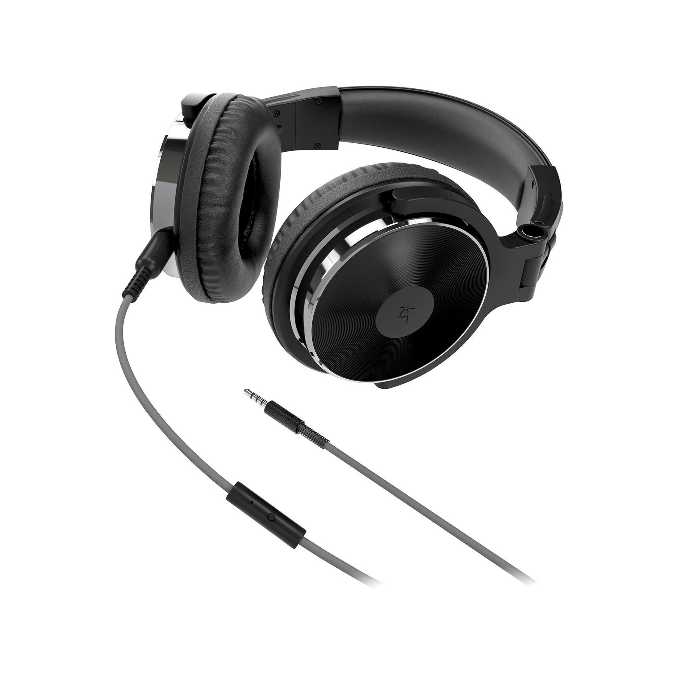 Kitsound KSNDJBK DJ 2 Wired Headphones - Black - Refurbished Good