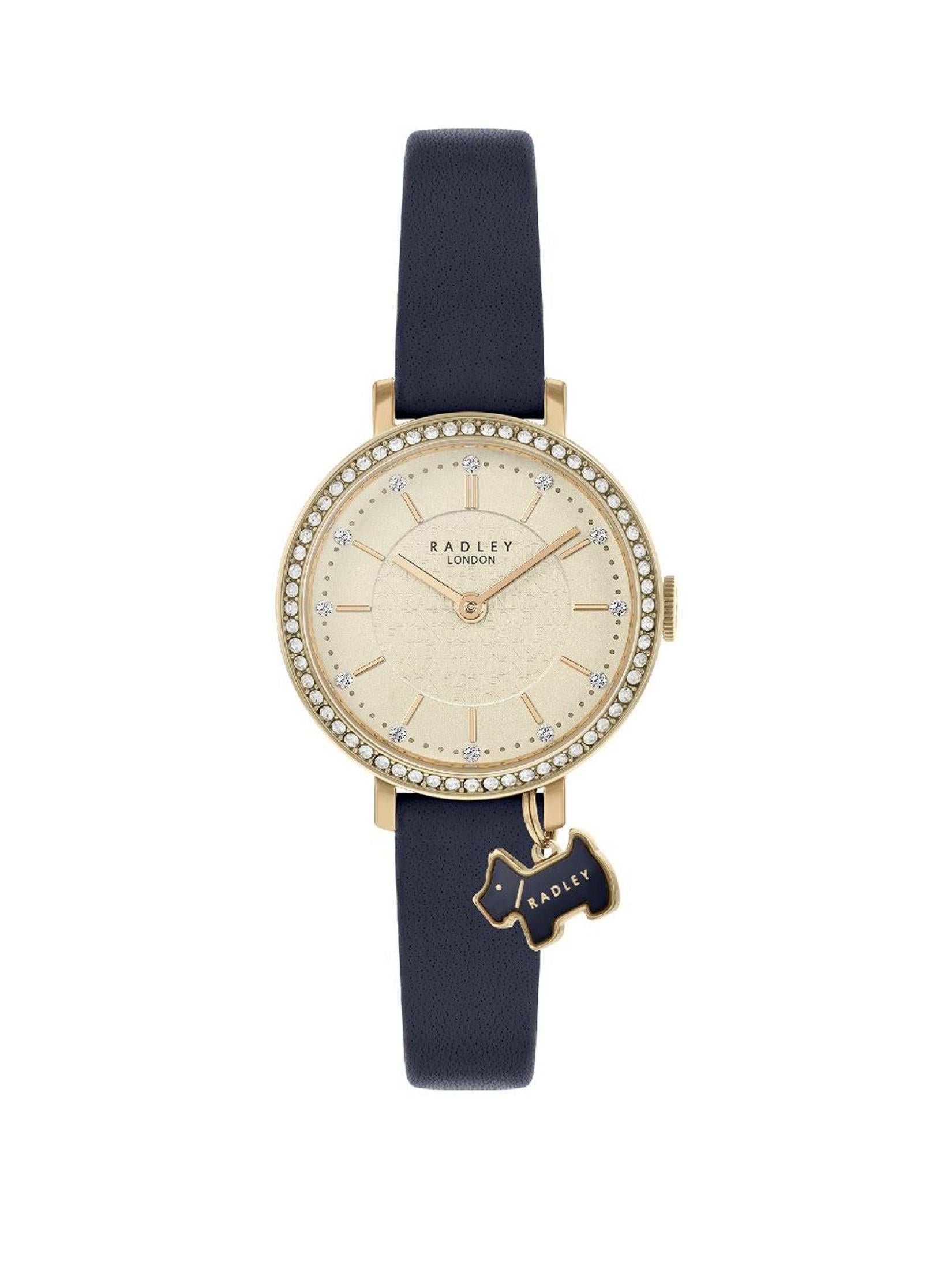 Radley RY21294 Ladies Etched Dial Strap Watch - Gold
