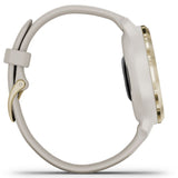 Garmin Venu 2S GPS Smart Watch - Gold/Cream - Refurbished Excellent - Stained Strap