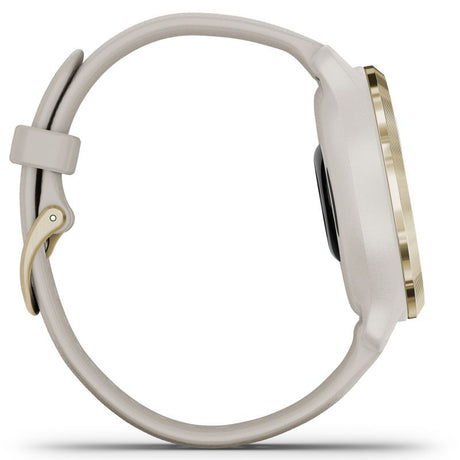 Garmin Venu 2S GPS Smart Watch - Gold/Cream - Refurbished Excellent - Stained Strap