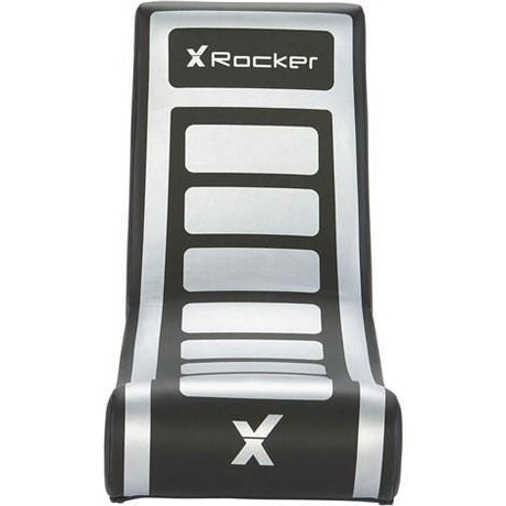 X Rocker Video Rocker Gaming Chair - Black & Silver - New