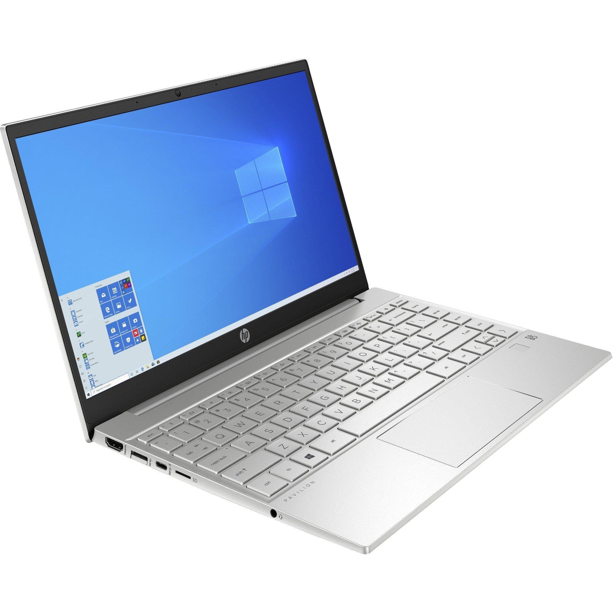 HP Pavilion 13-bb0003na Intel Core i7 11th Gen 8GB RAM 512GB 13.3" - Silver - Refurbished Excellent