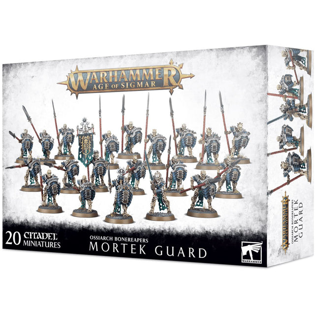 Warhammer Age of Sigmar Ossiarch Bonereapers Mortek Guard