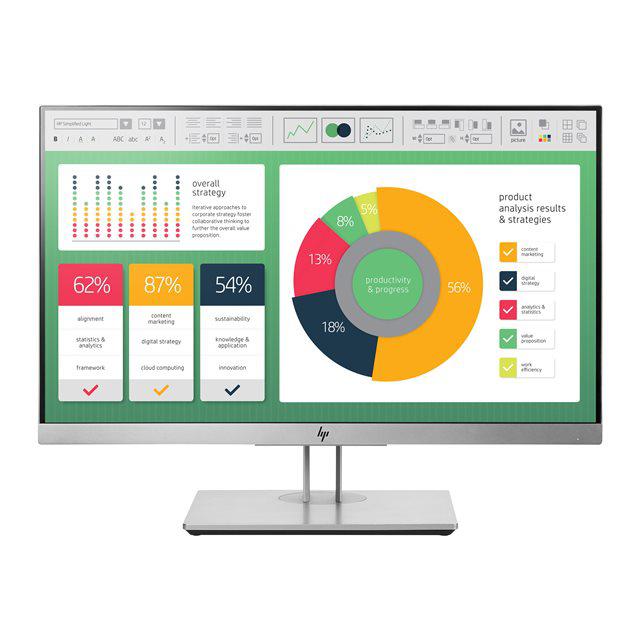 Refurbished HP EliteDisplay E223 21.5" Full HD LED Monitor - Good