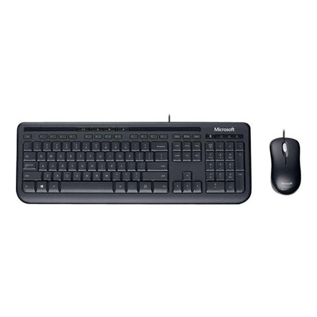 Microsoft Wired Desktop 600 Keyboard And Mouse Set