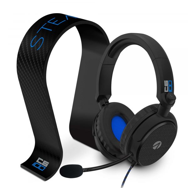Stealth C6-100 Gaming Headset With Stand Carbon Edition - New