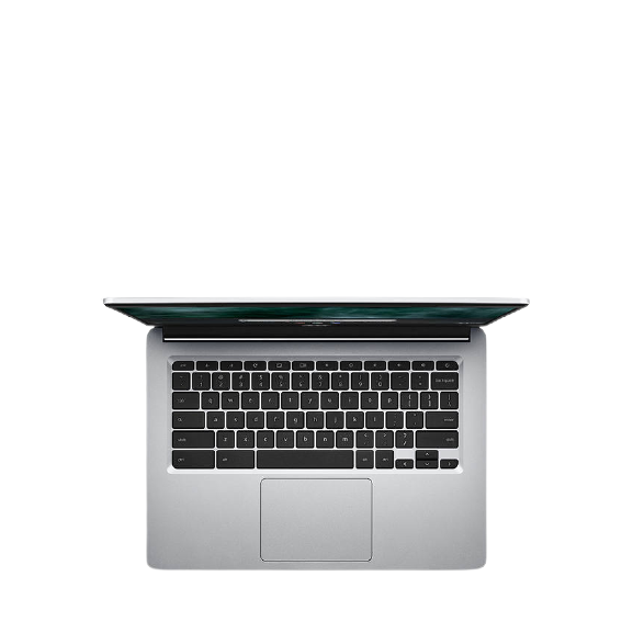 Acer 314 Chromebook Laptop Intel Celeron Processor 4GB RAM 32GB eMMC 14" Pure Silver - NO CHARGER