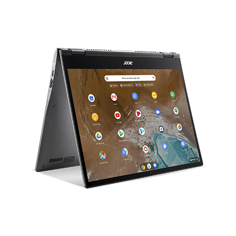 Acer Chromebook Spin 713 Laptop, Intel Core i3, 8GB RAM, 128GB eMMC, 13.3" Ultra HD Touch Screen, Iron Grey