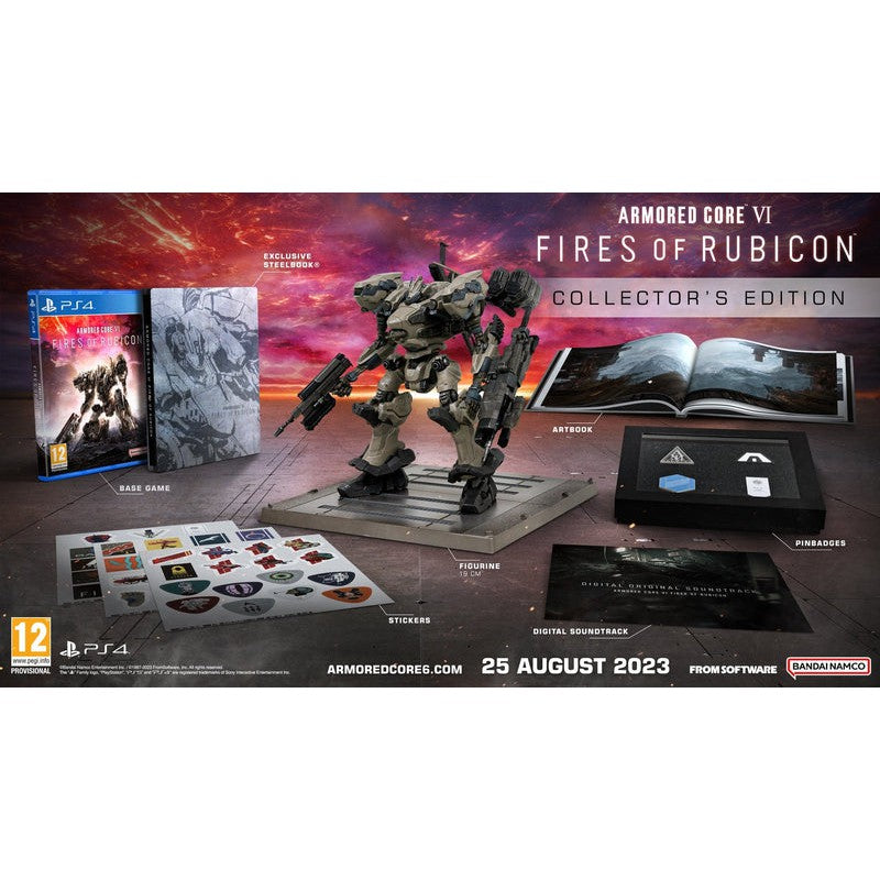 Armored Core VI Fires Of Rubicon Collectors Edition (PS4)