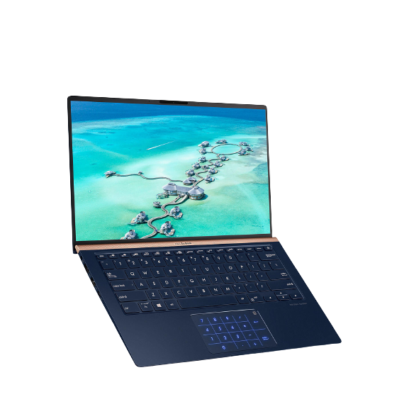 ASUS ZenBook UX434 Laptop Intel Core i7 16GB RAM 512GB SSD 14" - Royal Blue - Refurbished Good