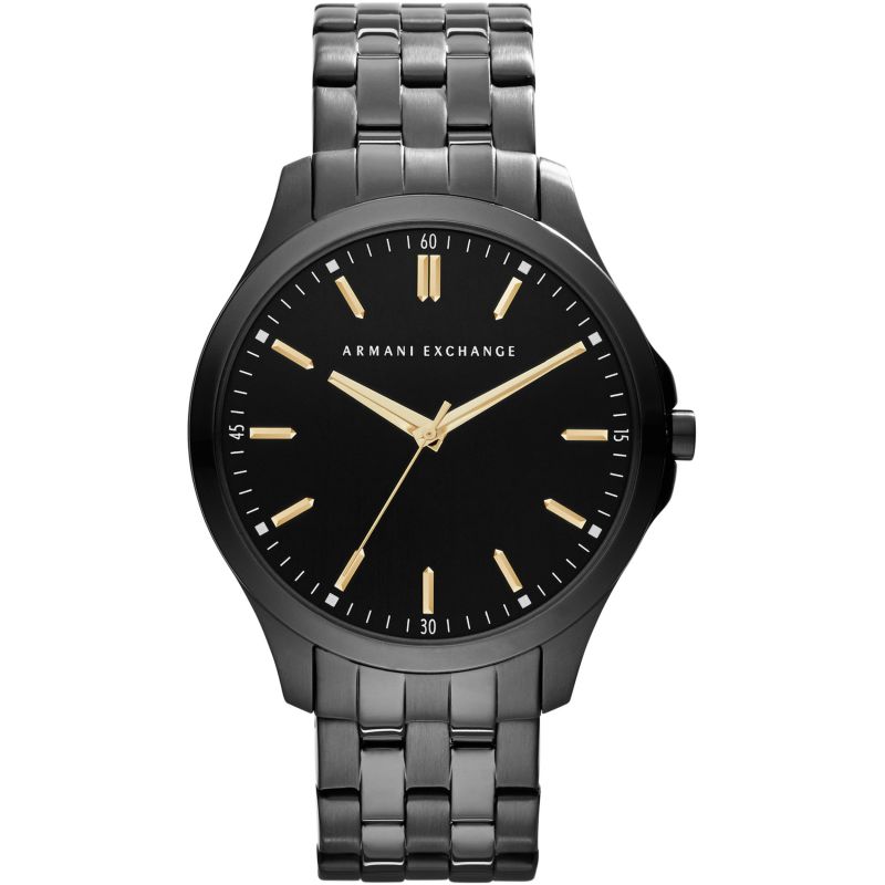 Armani AX2144 Three-Hand Watch - Black