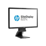 Refurbished HP EliteDisplay E221C 21.5" Full HD LED Monitor - Black - Good