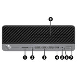 HP EliteDesk 705 G5 SFF - AMD Ryzen 5 Pro 3400 8GB RAM 256GB SSD - Black - Refurbished Pristine