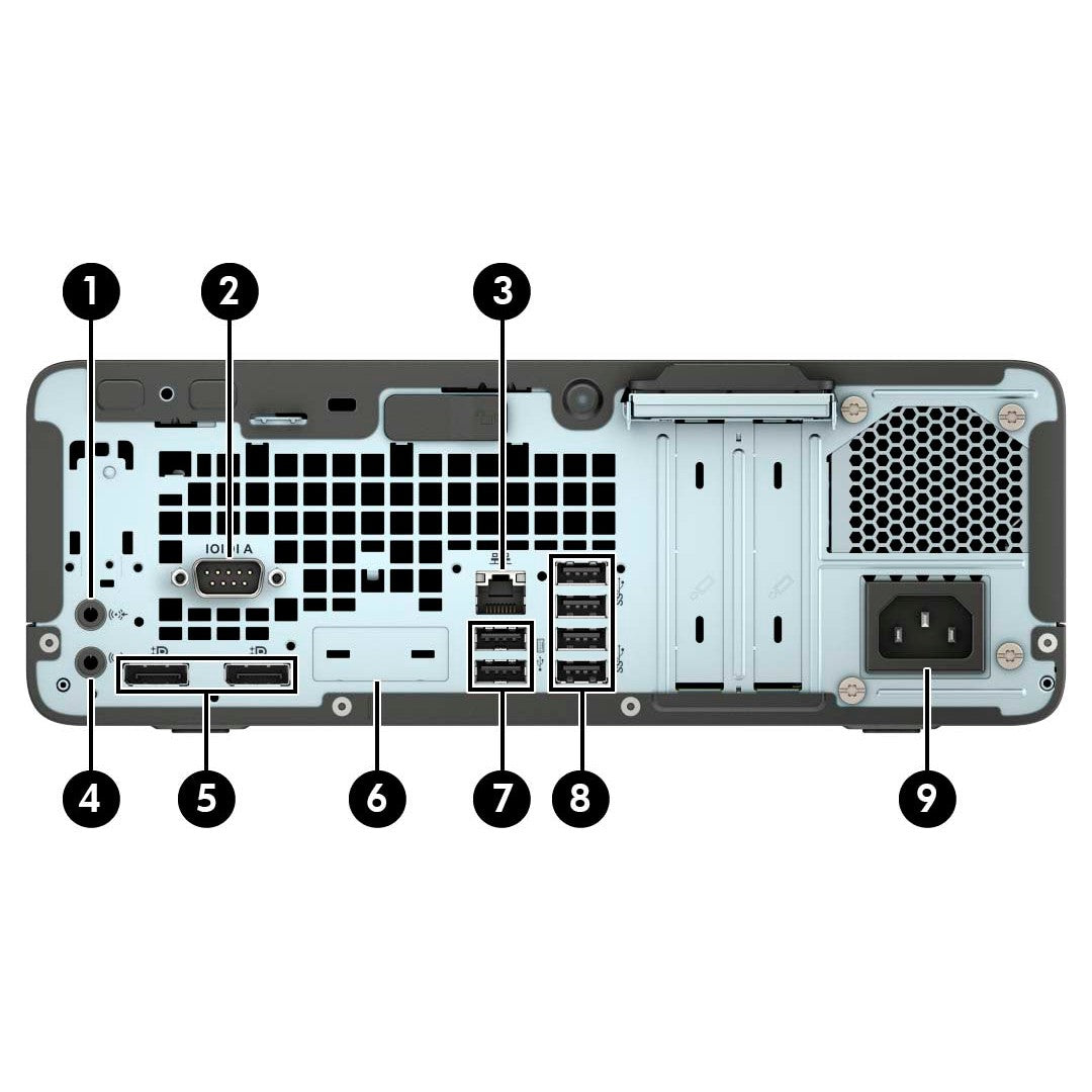 HP ProDesk 600 G5 SFF - Intel Core i5 8GB RAM 1TB HDD