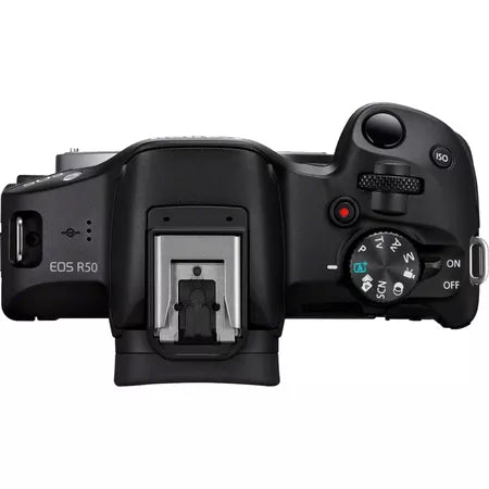 Canon EOS R50 RF-S 18-45mm 4k Camera - Black