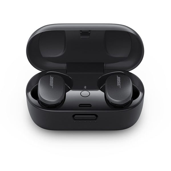 Bose QuietComfort Wireless Noise-Cancelling Earbuds - Triple Black - Refurbished Excellent