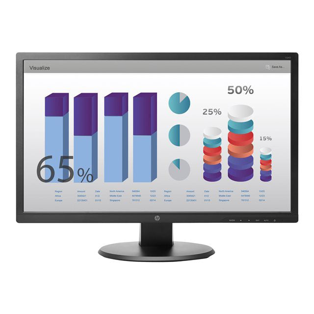 HP v243 24" FHD LED Monitor - Refurbished Pristine