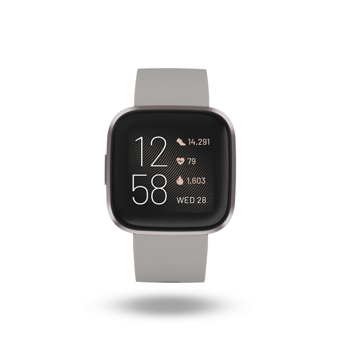 Fitbit Versa 2 Smart Fitness Watch - Mist Grey - Refurbished Pristine