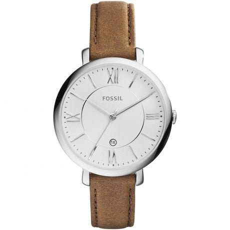 Fossil ES3708 Women's Jacqueline Chronograph Leather Watch