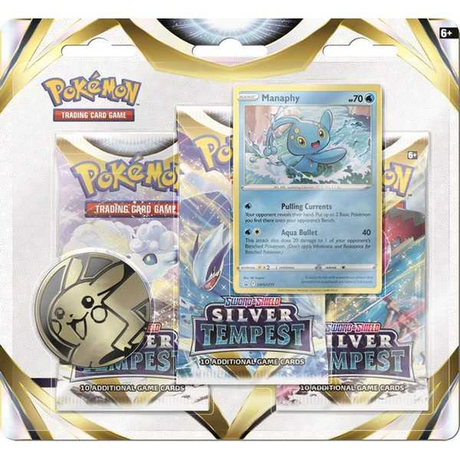 Pokemon TCG: Sword & Shield 12 Silver Tempest 3-Pack Booster