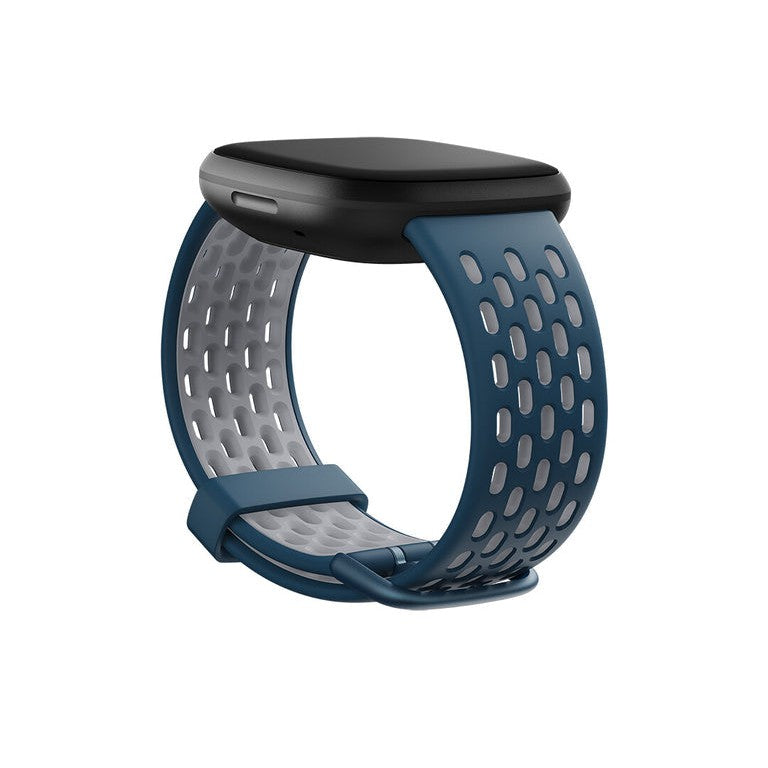 Fitbit Sense & Versa 3 Small Sport Band - Sapphire / Fog Grey