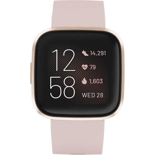 Fitbit Versa 2 Smart Fitness Watch - Rose Gold - Refurbished Pristine