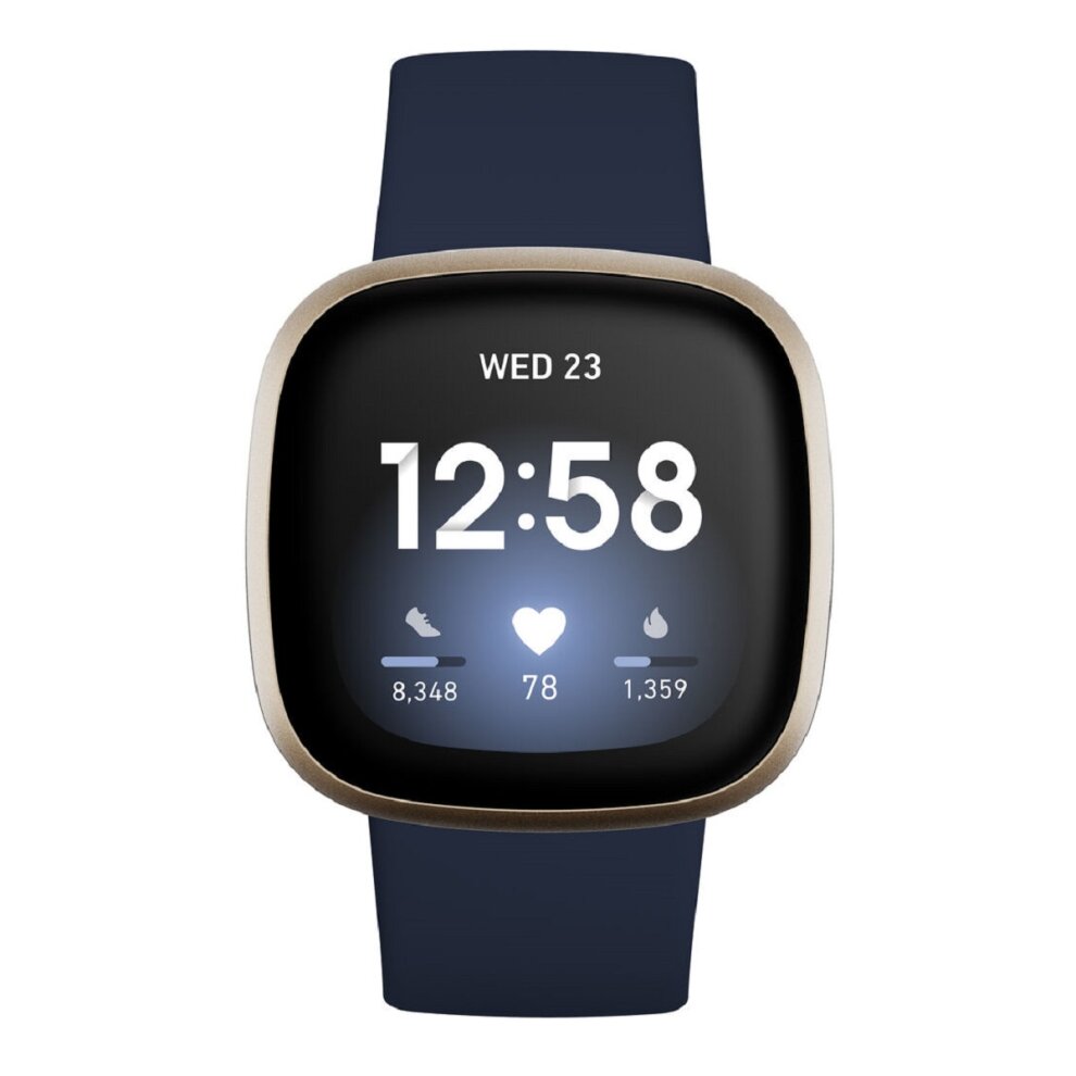 Fitbit Versa 3 Smart Watch - Midnight Blue - Refurbished Pristine