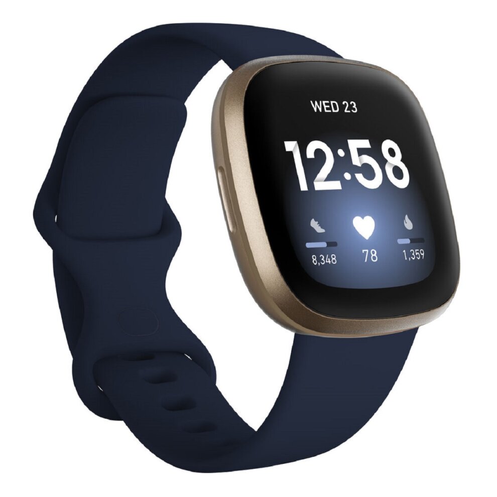 Fitbit Versa 3 Smart Watch - Midnight Blue - Refurbished Good