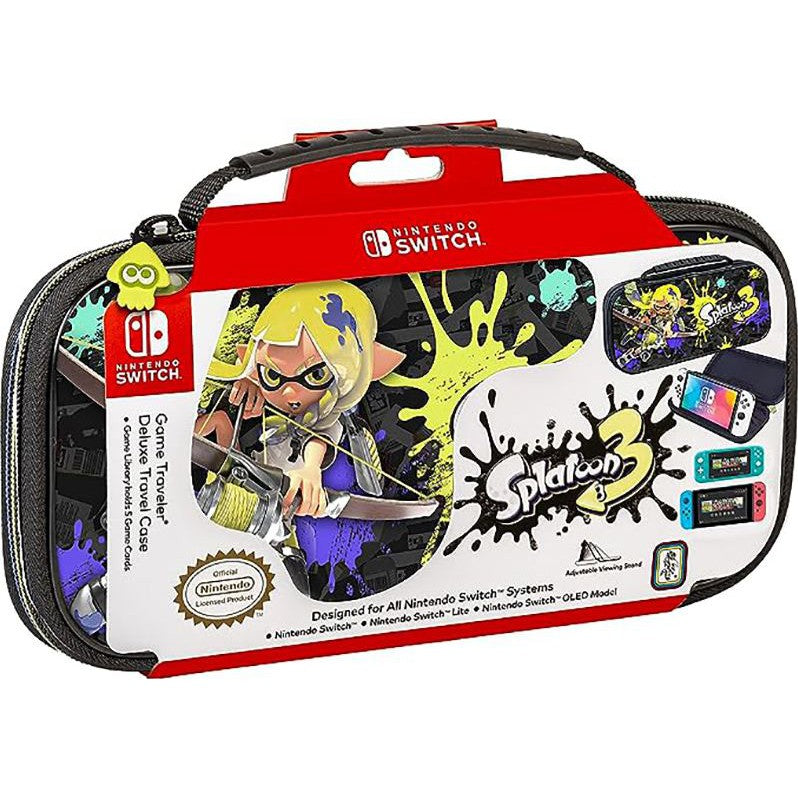 Nintendo Switch Game Traveler Deluxe Travel Case - Splatoon 3