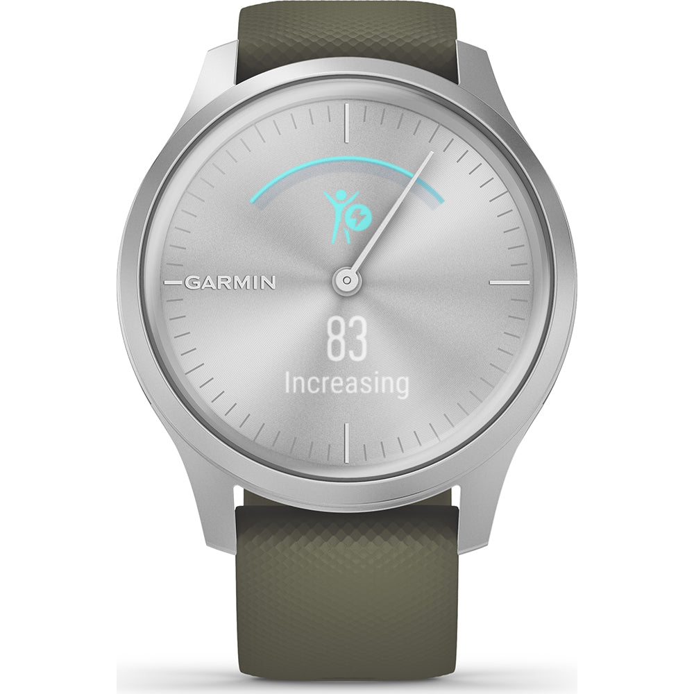 Garmin VivoMove Style Hybrid Smartwatch - Green - Refurbished Pristine