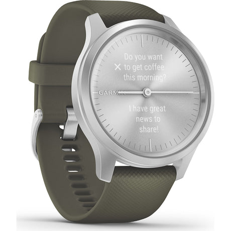 Garmin VivoMove Style Hybrid Smartwatch - Green - Refurbished Pristine