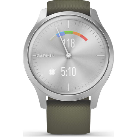 Garmin VivoMove Style Hybrid Smartwatch - Green - Refurbished Pristine