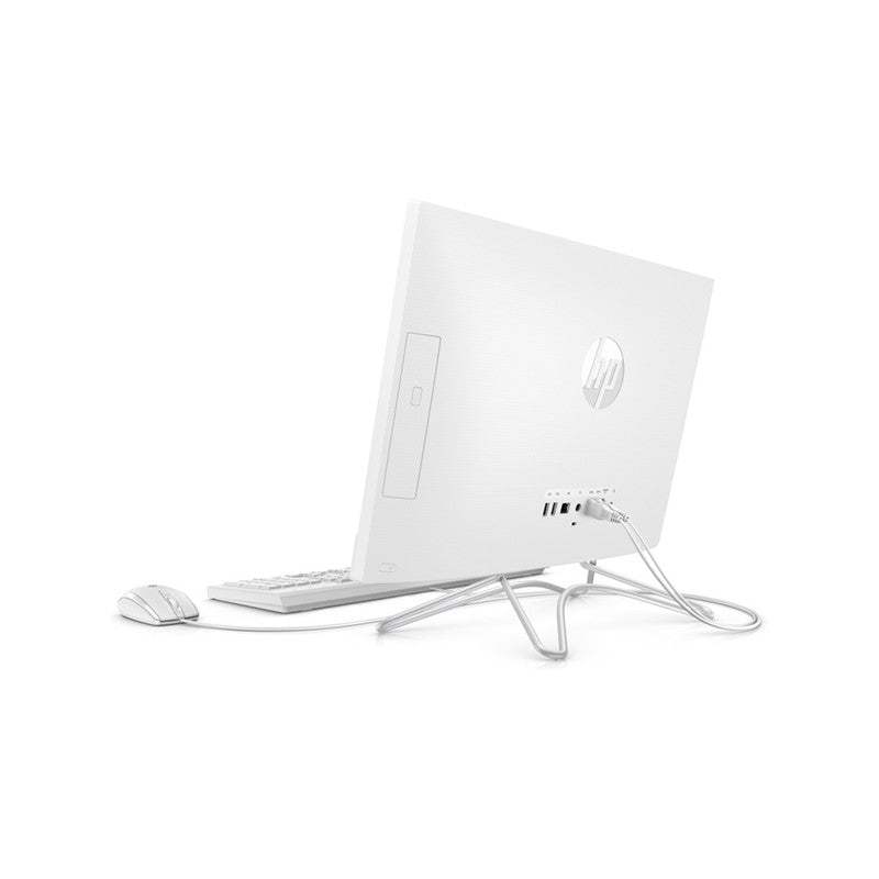HP 22-C0054NA All-In-One PC Intel Pentium 4GB RAM 1TB HDD 22"- White - Refurbished Good