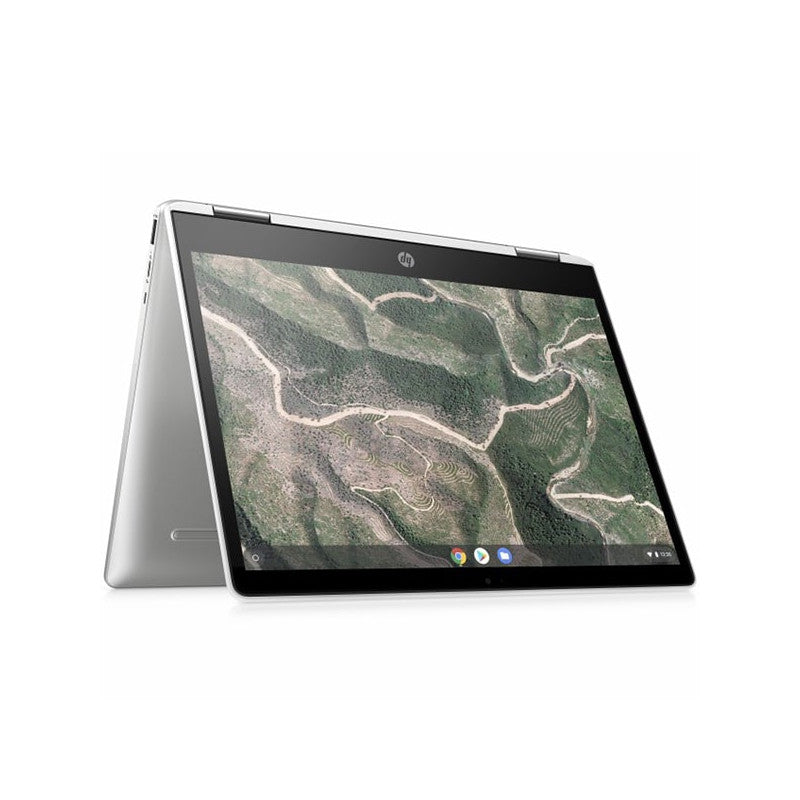 HP Chromebook x360 12b-CA0001NA Intel Celeron 4020 12" 64GB 4GB RAM - White - Refurbished Excellent - Marks on LCD