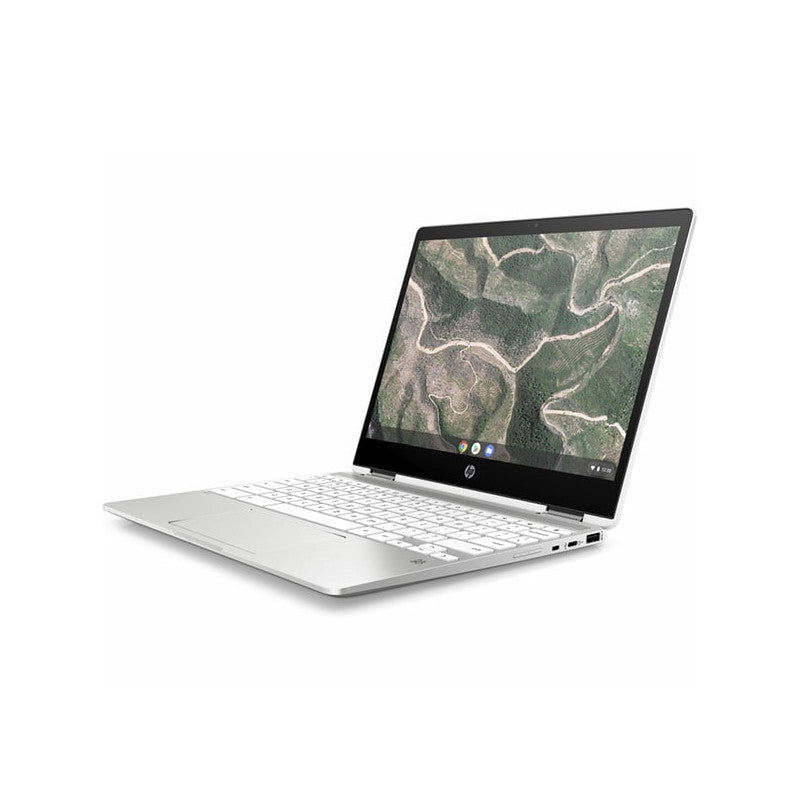 HP Chromebook x360 12b-CA0001NA Intel Celeron 4020 12" 64GB 4GB RAM - White - Refurbished Excellent - Marks on LCD