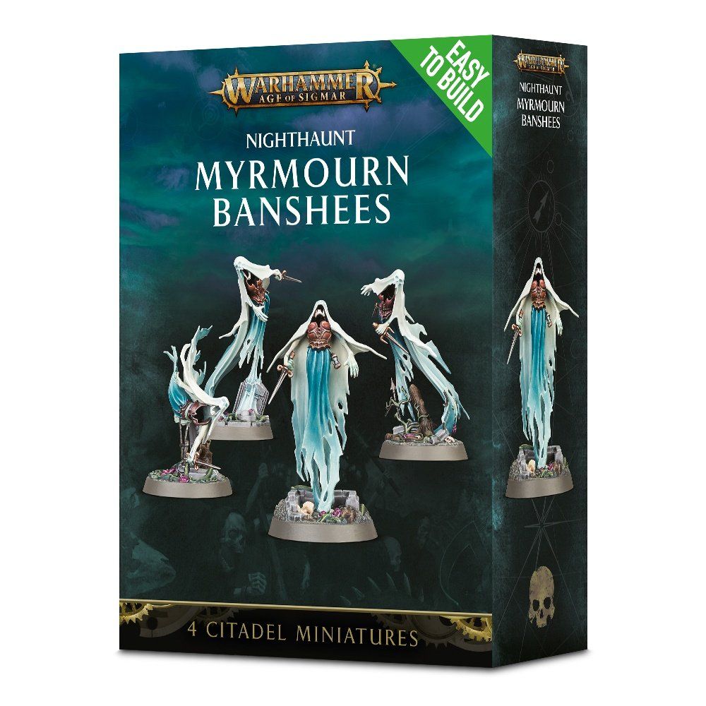 Warhammer Age of Sigmar Nighthaunt Myrmourn Banshees