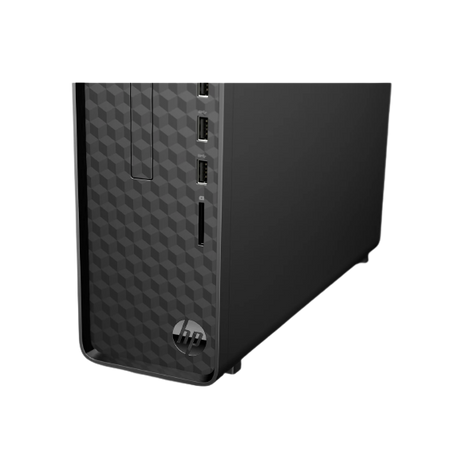 HP Slim Desktop S01-AF0010NA Desktop PC AMD Ryzen 3 8GB RAM, 1TB HDD, Black - Refurbished Good