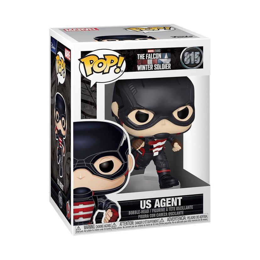 Funko Pop 815 - The Falcon and the Winter Soldier US Agent