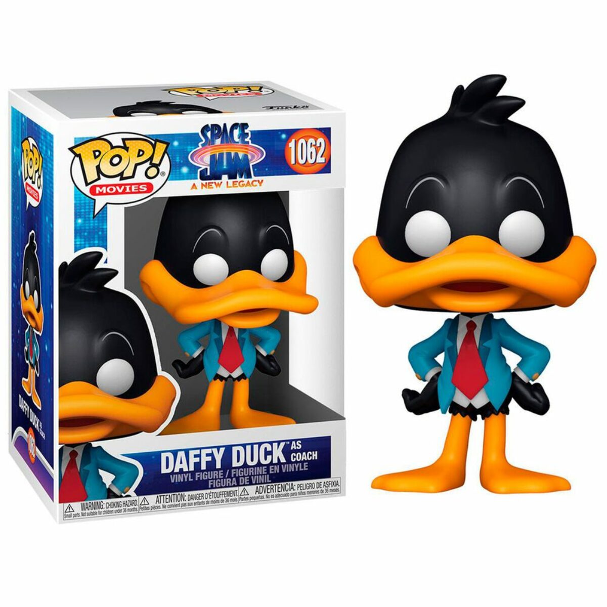 Funko Pop 1062 - Space Jam A New Legacy - Daffy Duck As Coach
