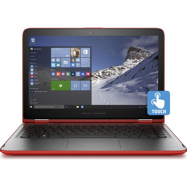 Refurbished HP Pavilion x360 13-S154SA 13.3" Intel Core i3-6100U 4GB RAM 1TB - Red - Good