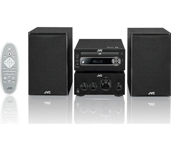 JVC UX-D750 Wireless Traditional Hi-Fi System - Black - Excellent
