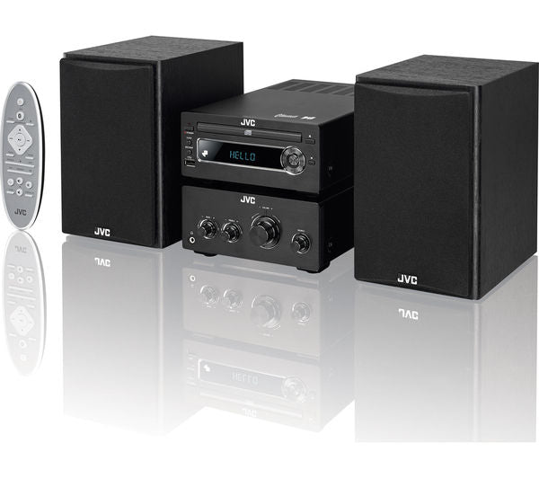 JVC UX-D750 Wireless Traditional Hi-Fi System - Black - Good