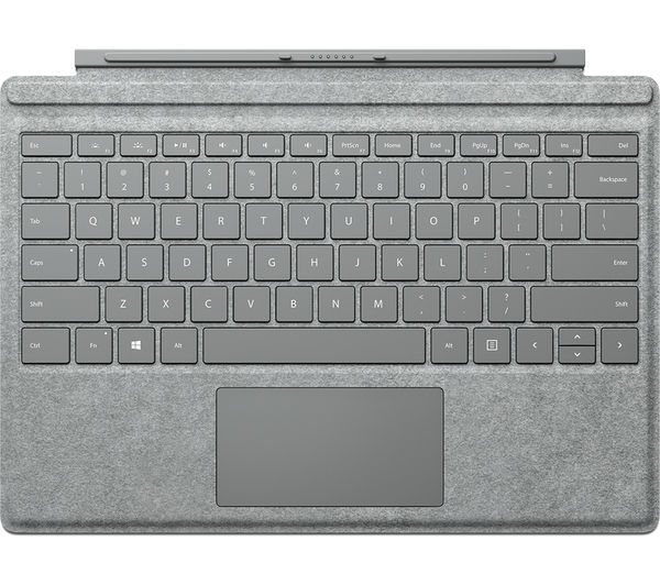 Microsoft Surface Pro 4 Signature Typecover - Grey