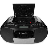 Sony CFD-S70 Cassette and CD Player - Black - Excellent