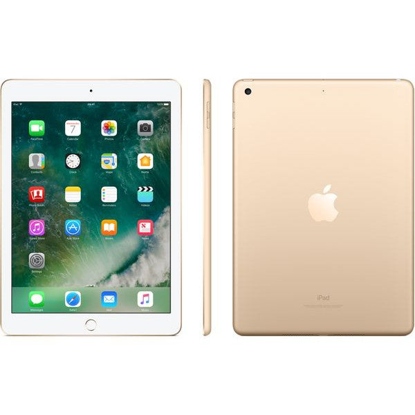 Apple iPad (2017) 5th Generation 9.7", Wi-Fi, 128GB, Gold - Refurbished Excellent